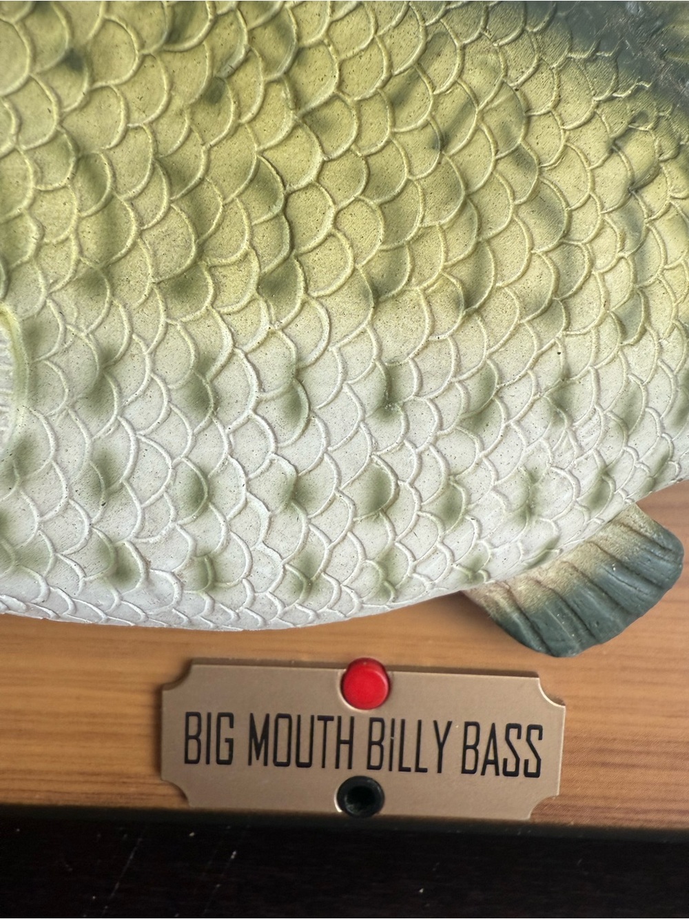 Big Mouth Billy Bass Vintage 1999 Gemmy Animated Singing Fish Works Great 2 Song - Picture 2 of 6